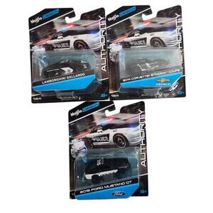 Maisto Design Authority 1:64 Scale Lot Of 3 (2017) New Sealed